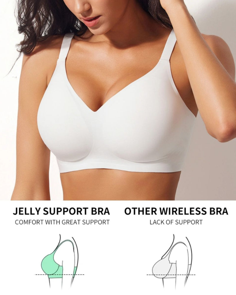Jelly Wireless Push-Up Bra