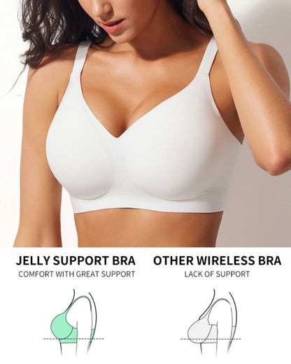 Jelly Wireless Push-Up Bra