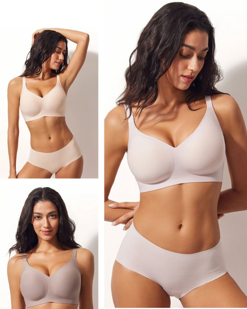 Jelly Wireless Push-Up Bra