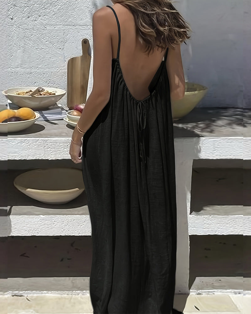 Sleeveless Lounge Dress