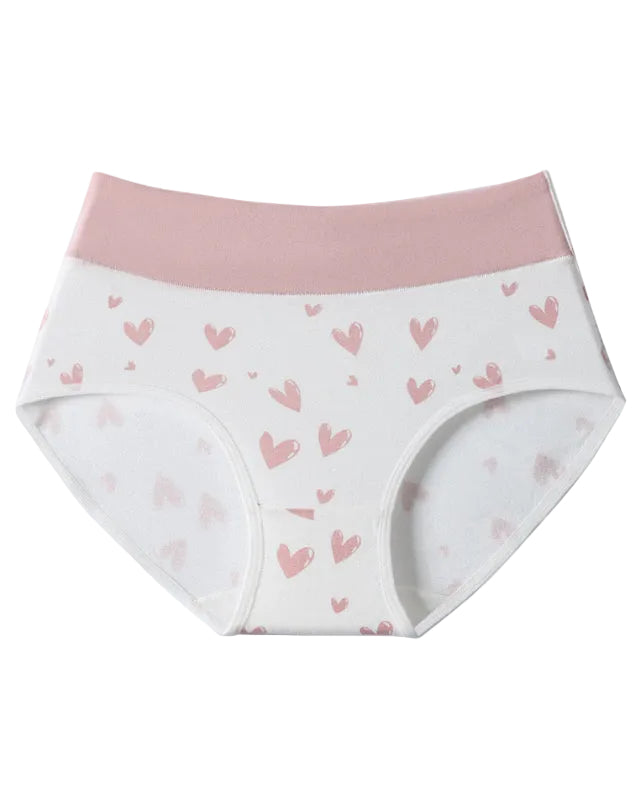 Love Print Cotton Panties