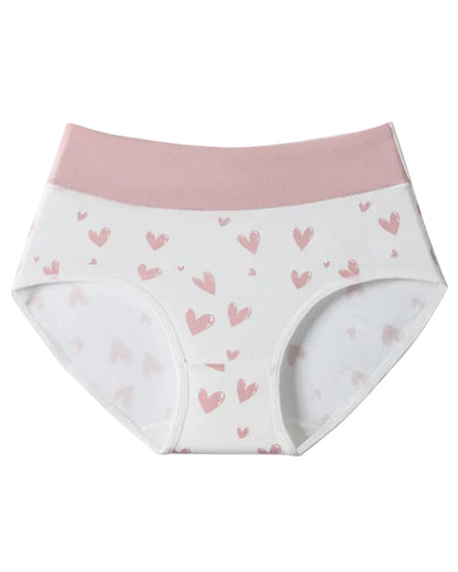 Love Print Cotton Panties
