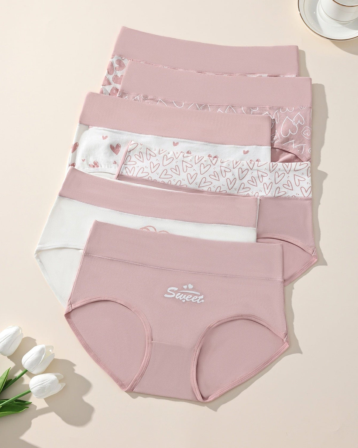 Love Print Cotton Panties