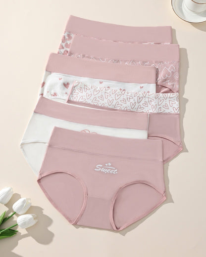 Love Print Cotton Panties
