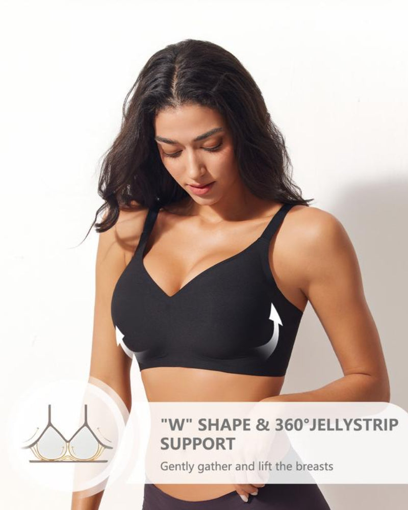 Jelly Wireless Push-Up Bra