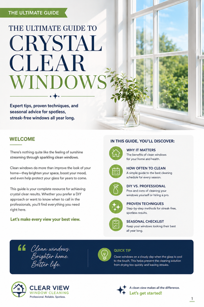 The Ultimate Guide to Crystal Clear Windows