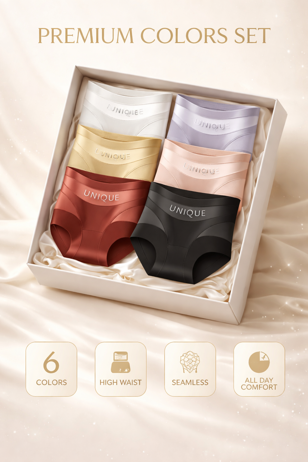Seamless High-Waist Boyshorts