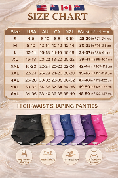 Seamless High-Waist Shaping Panties