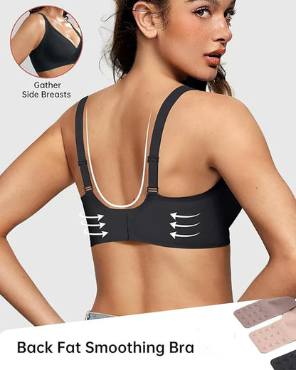 Seamless Deep V Push-Up Bra