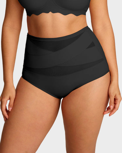 Cross Tummy Control Panties