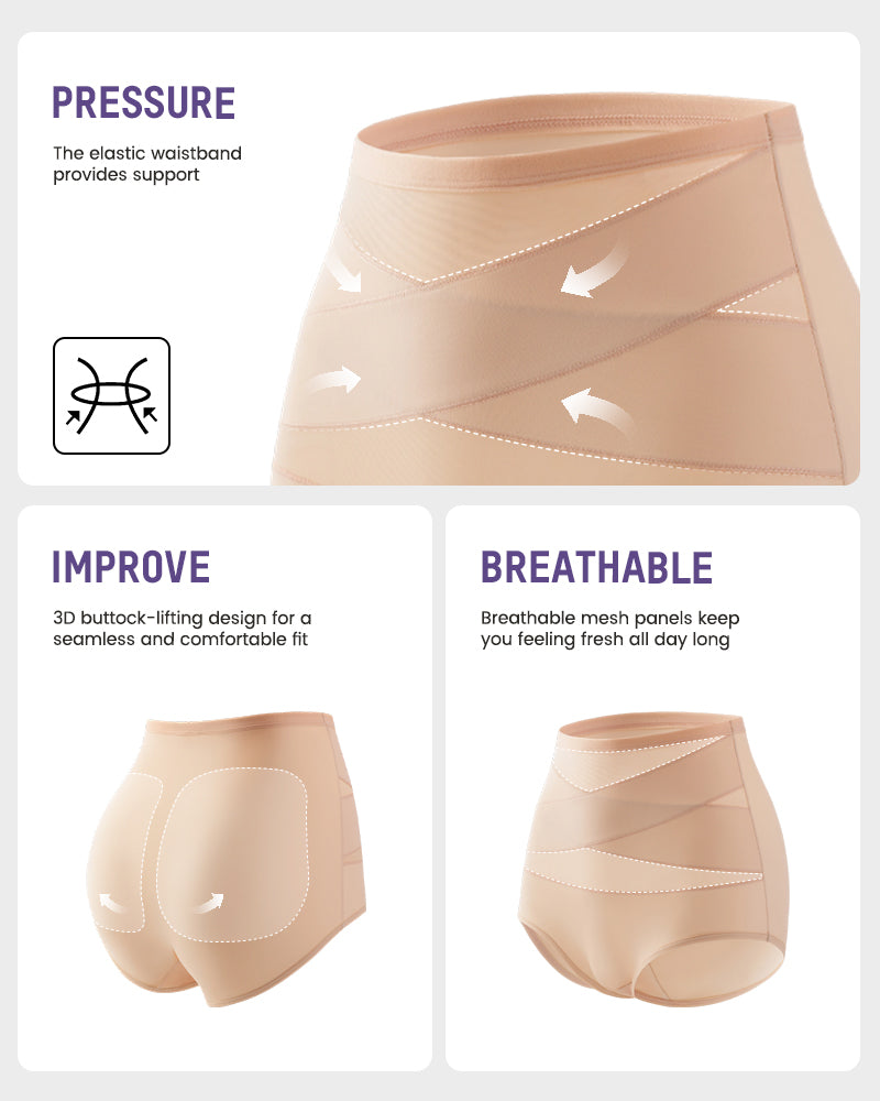 Cross Tummy Control Panties