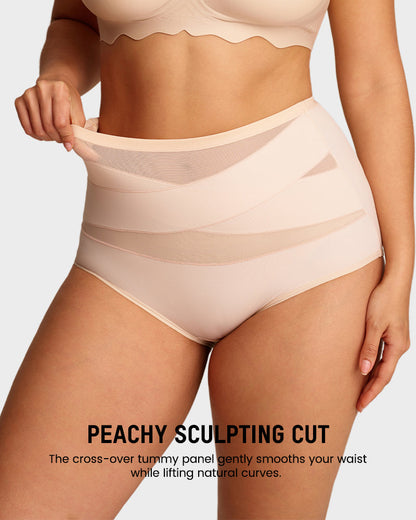 Cross Tummy Control Panties