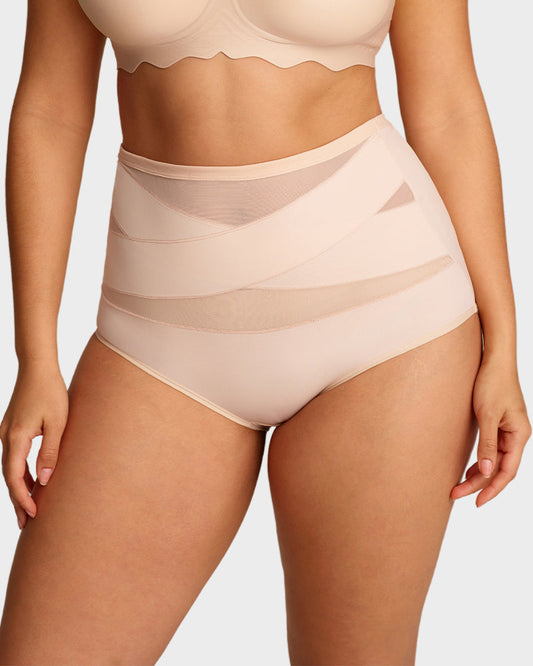 Cross Tummy Control Panties