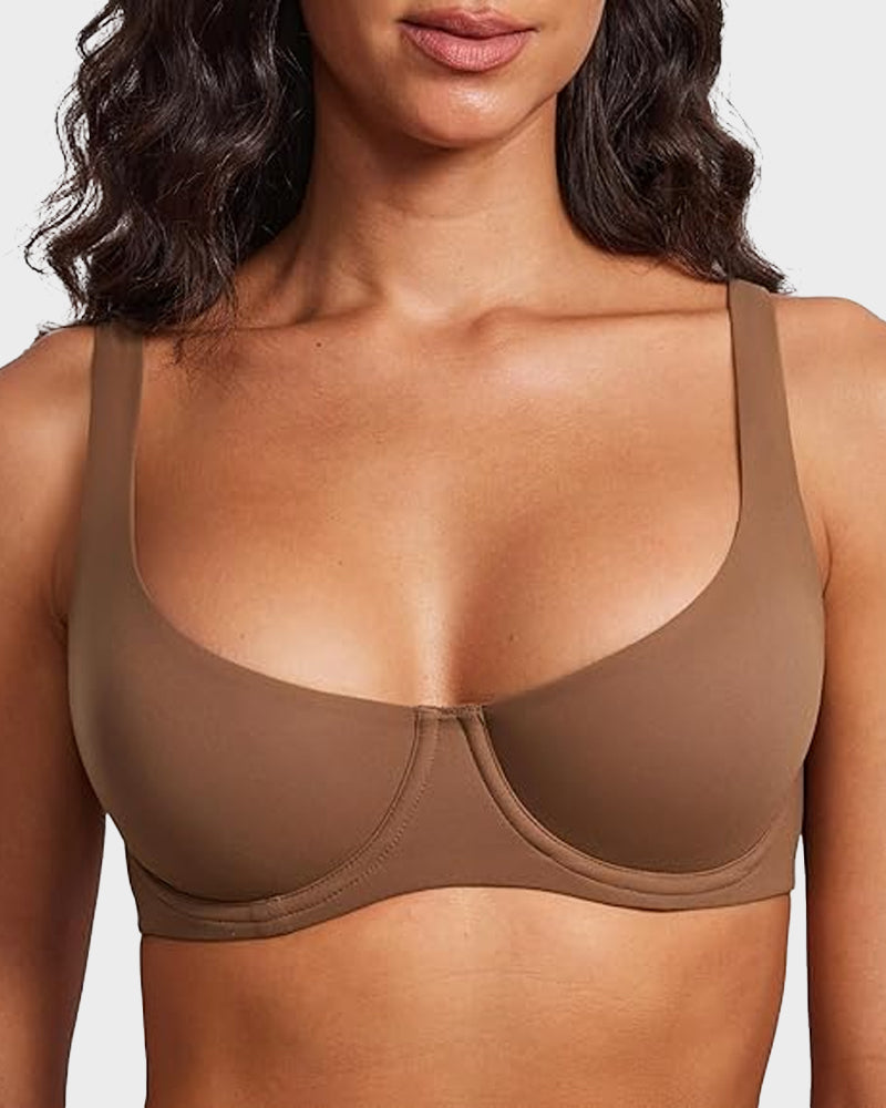 Unlined Balconette Bra