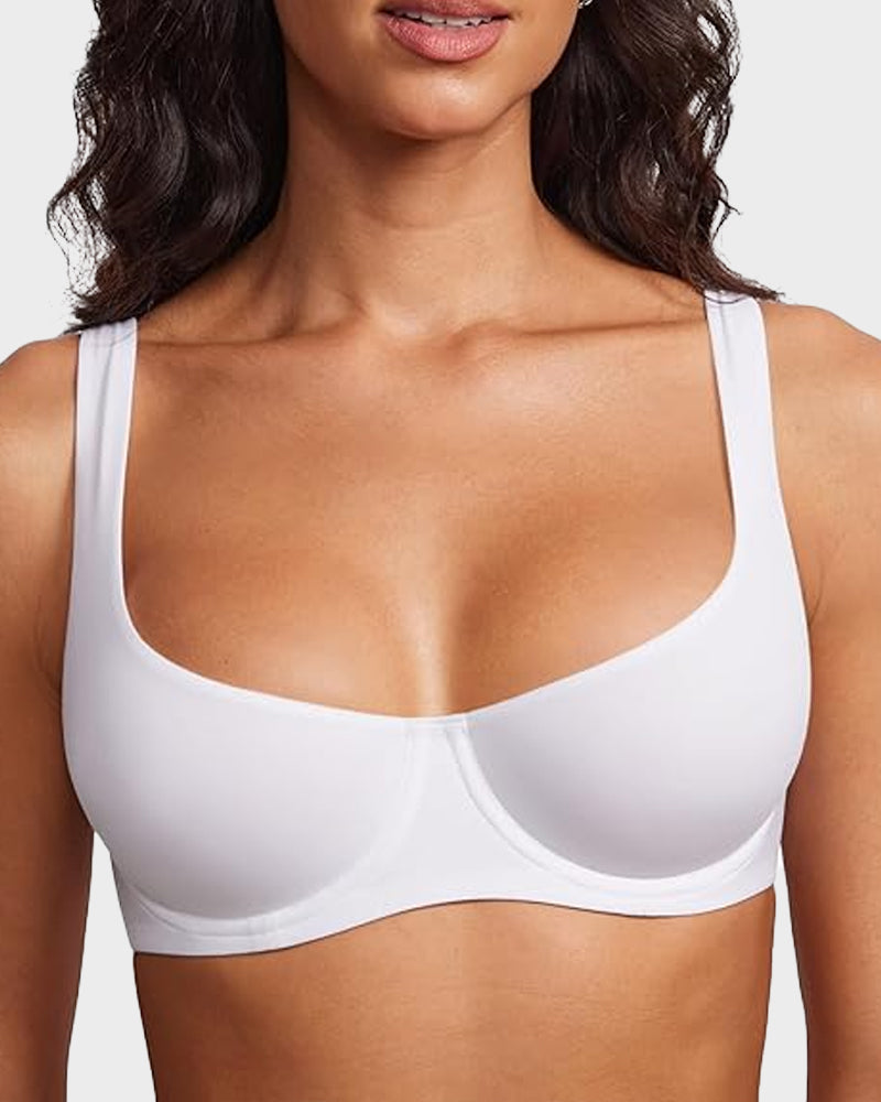 Unlined Balconette Bra