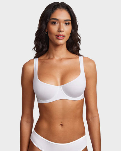 Unlined Balconette Bra