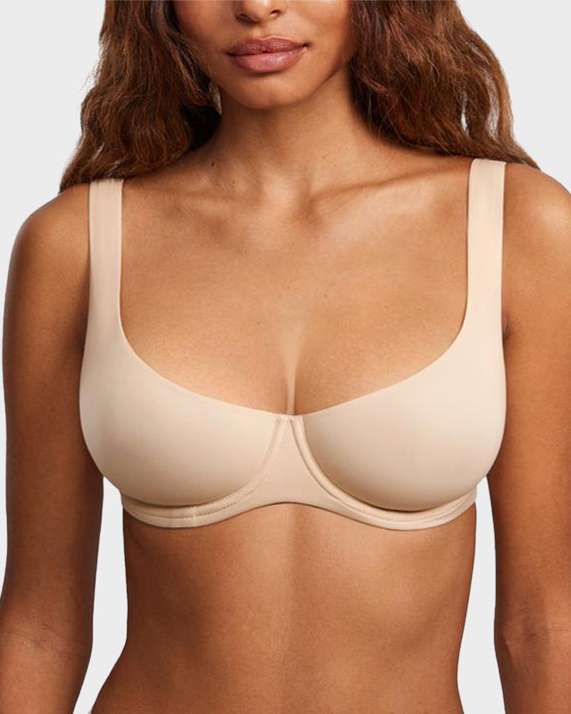 Unlined Balconette Bra