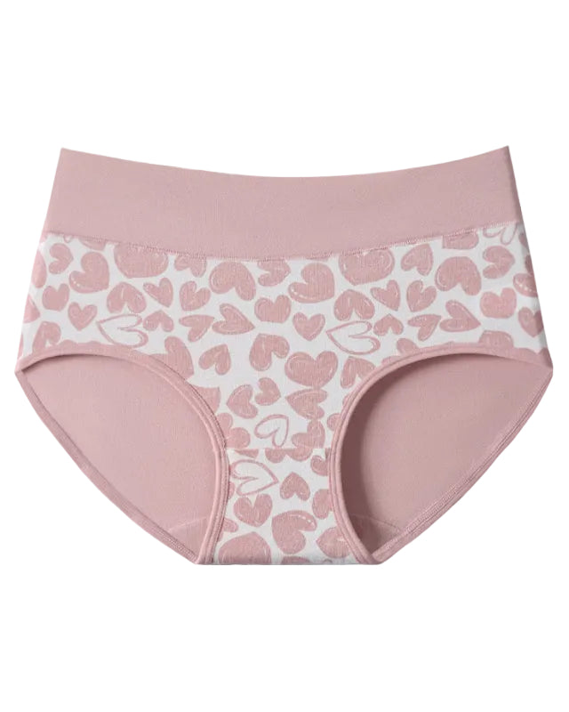 Love Print Cotton Panties