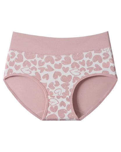Love Print Cotton Panties