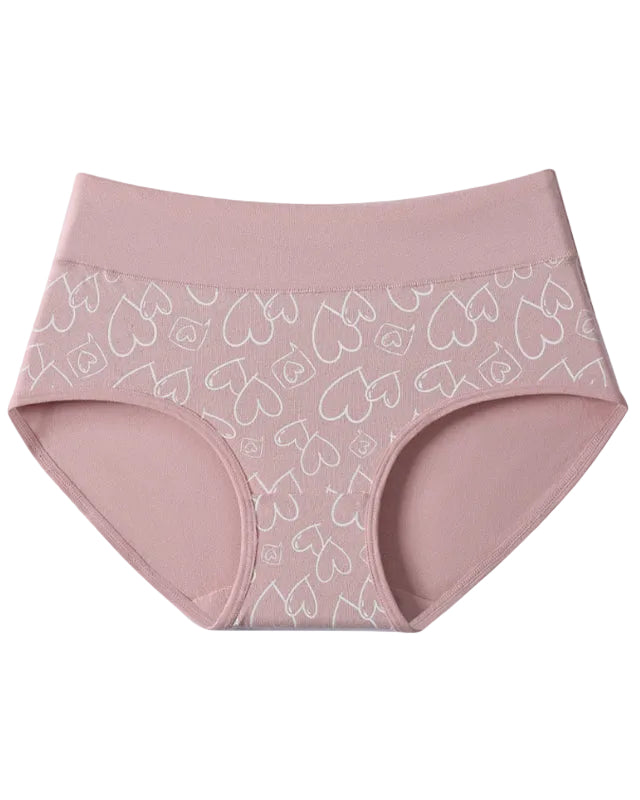 Love Print Cotton Panties