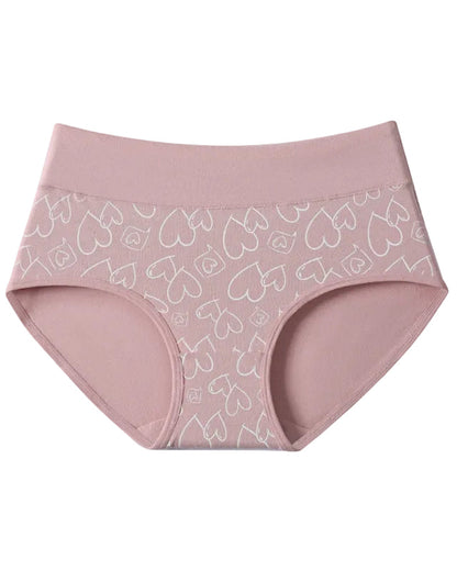Love Print Cotton Panties