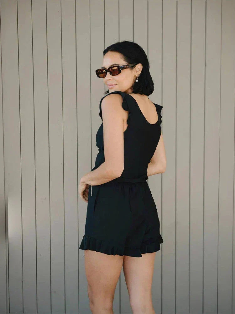 Built-In Bra Swim Romper